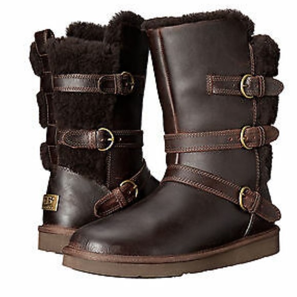 UGG Shoes - UGG Becket Shearling Leather Boots